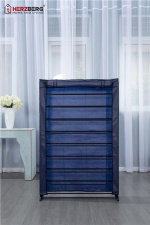 Herzberg Skoopbevaring til 45 sko, Sort