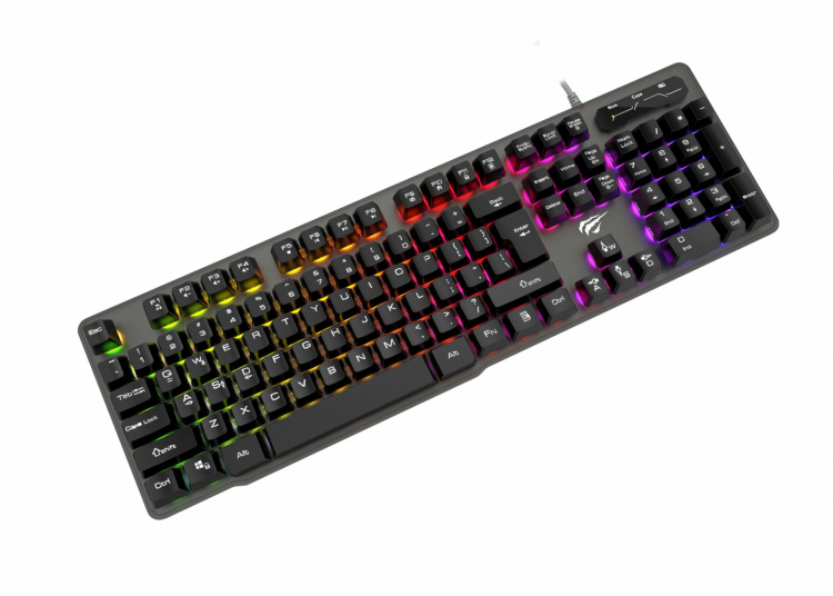 Havit HV-KB414L gaming-tastatur med RGB
