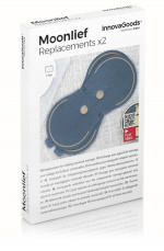 InnovaGoods Moonlief udskiftningspuder 2 stk InnovaGoods Moonlief udskiftningspuder 2 stk