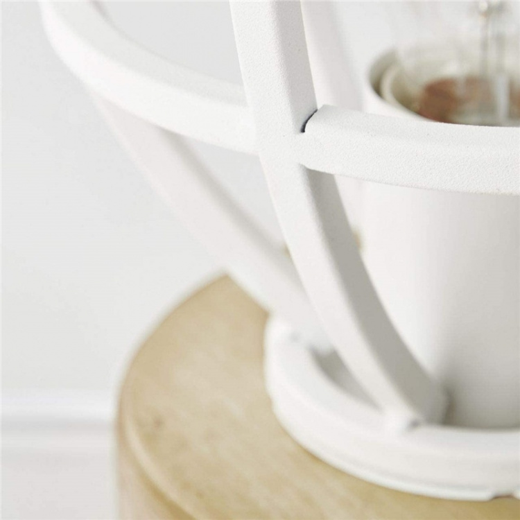 Strålende Matrix bordlampe i industriel stil