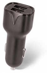 Biloplader Maxlife MXCC-01 2xUSB Fast Charge (2.4A), sort