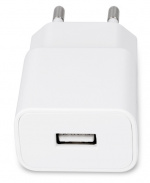 Maxlife väggladdare med USB-utgång, inklusive USB-C kabel, 1A, vit