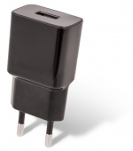 Maxlife vægoplader MXTC-01 USB (1A) + microUSB-kabel, sort