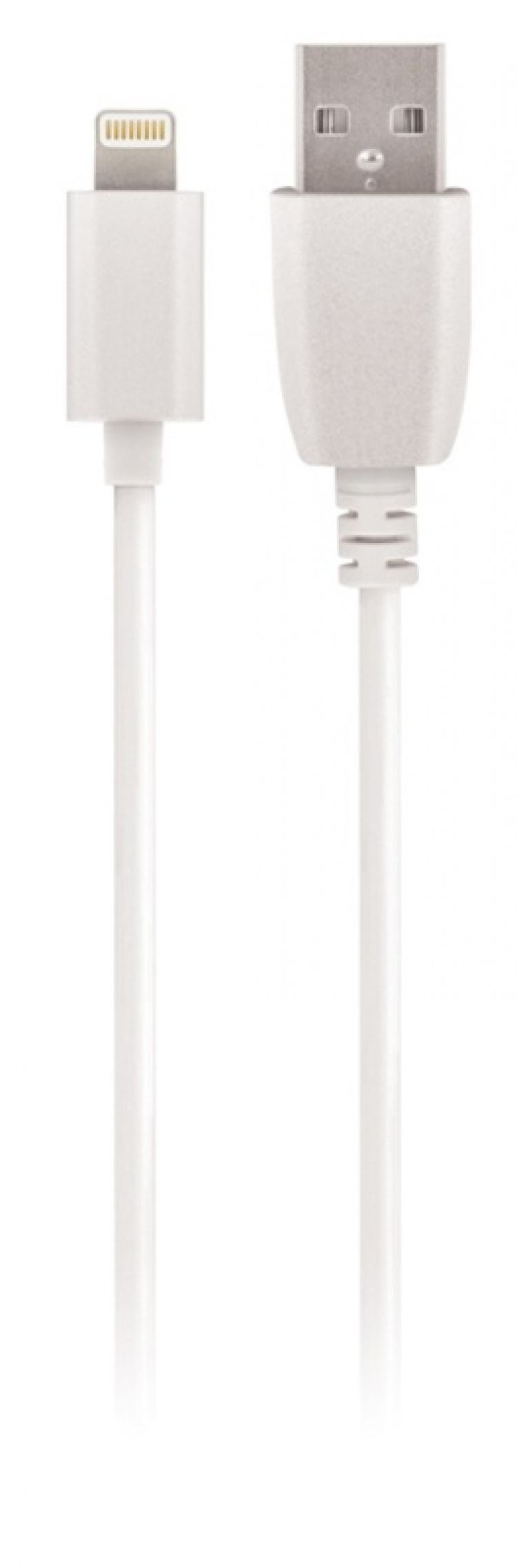 Maxlife vægoplader MXTC-01 USB (1A) + Lightning-kabel, hvid