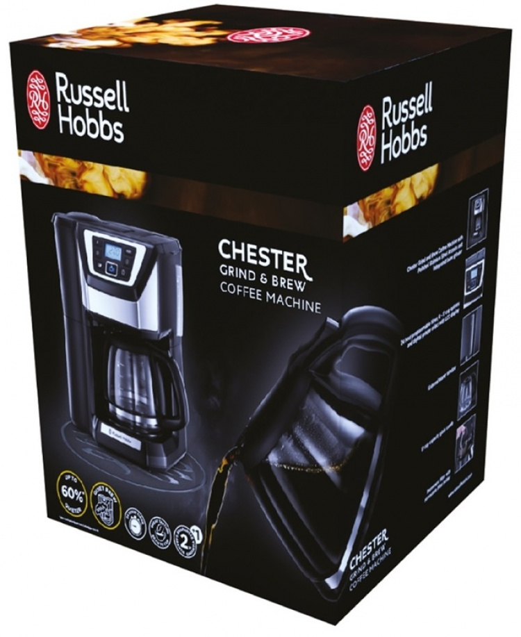Russell Hobbs Kaffebryggare Grind&Brew Chest