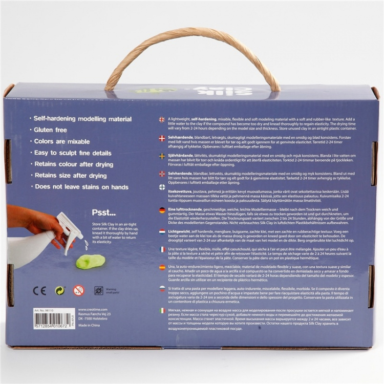 Silk Clay Presentask Mixade Färger