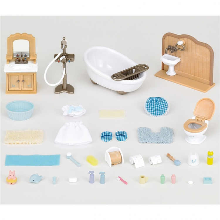 Sylvanian Families Country Bathroom Set