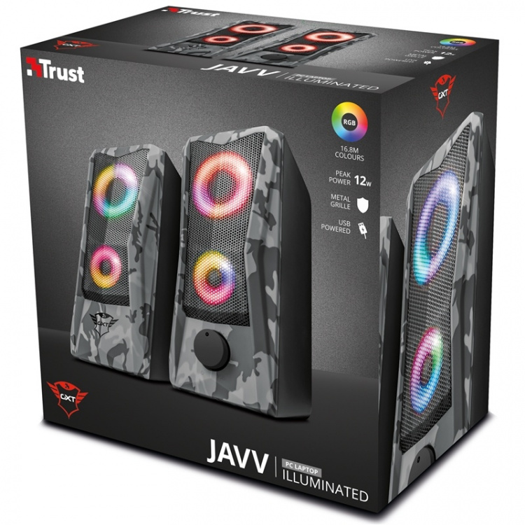 Trust GXT 606 Javv RGB 2.0 Gaming Sp Trust GXT 606 Javv RGB 2.0 Gaming Sp