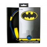 BATMAN Hovedtelefon Junior On-Ear 85dB Blå Batlogo BATMAN Hovedtelefon Junior On-Ear 85dB Blå Batlogo