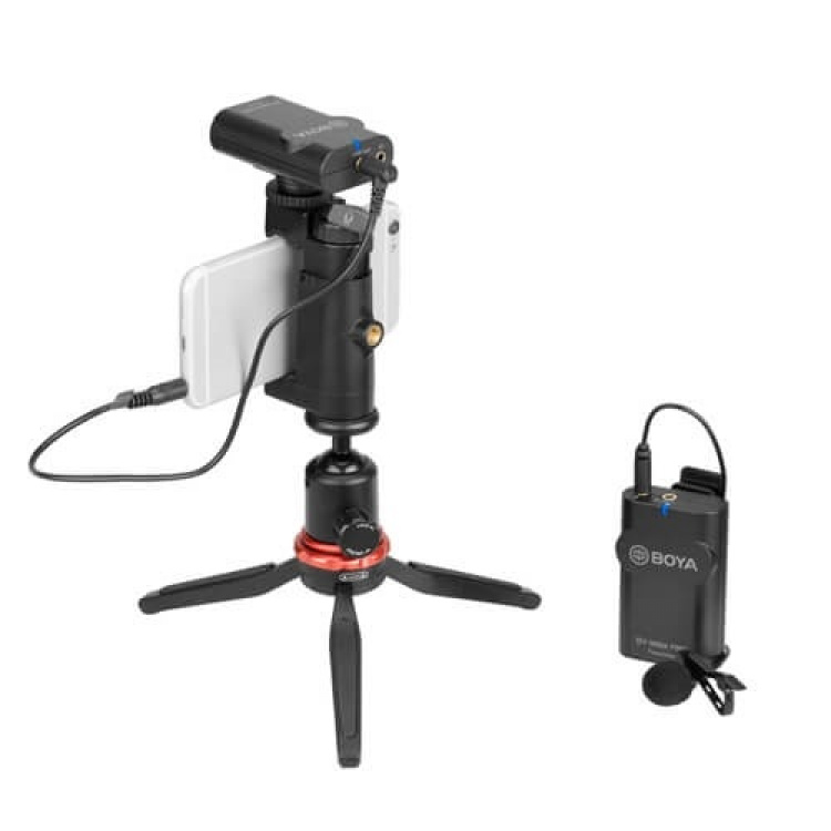 BOYA Mikrofon Knaphuls Trådløs Digital BY-WM4 Pro-K1 3.5mm BOYA Mikrofon Knaphuls Trådløs Digital BY-WM4 Pro-K1 3.5mm