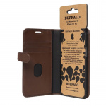Buffalo Wallet Læder iPhone 12/12 Pro Brun