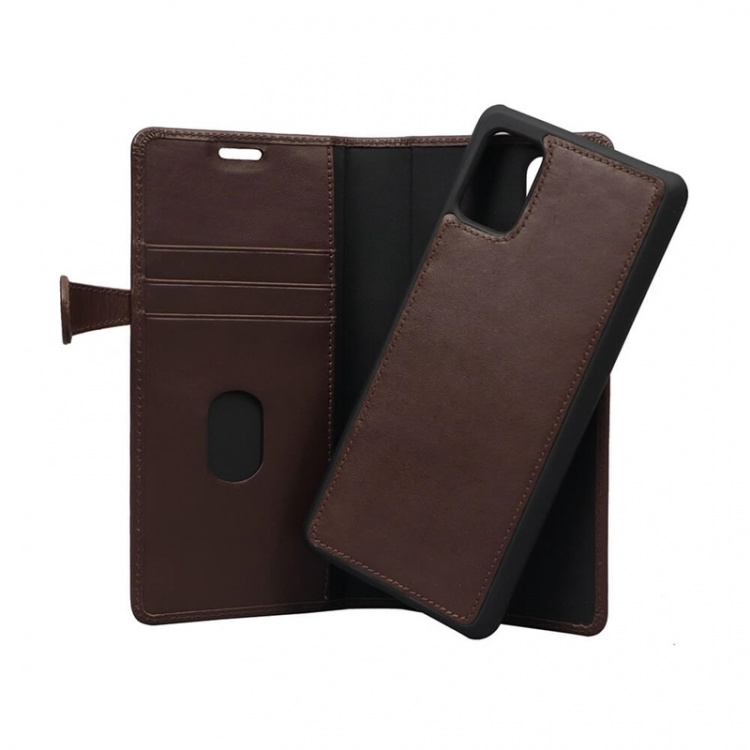 Buffalo Wallet Læder Samsung A71 Brun
