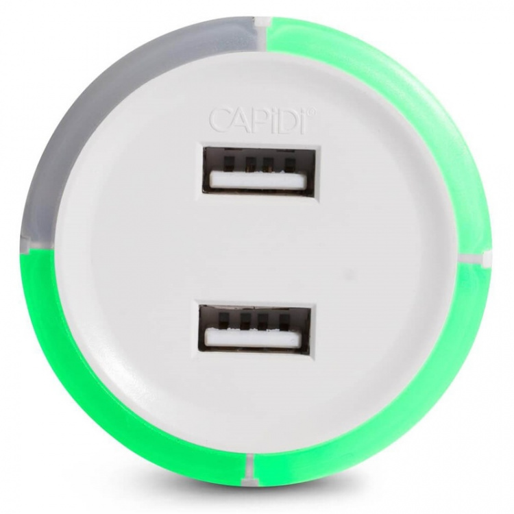 CAPiDi Safety Timer 2x USB 3.4A Vit