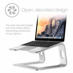 Desire2 Laptop Stander Supreme Pro Aluminiun Sølv Desire2 Laptop Stander Supreme Pro Aluminiun Sølv