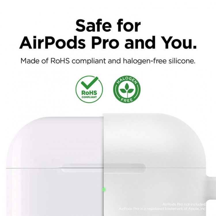 Elago Beskyttelsestaske til Airpod Pro med Karabin Blå