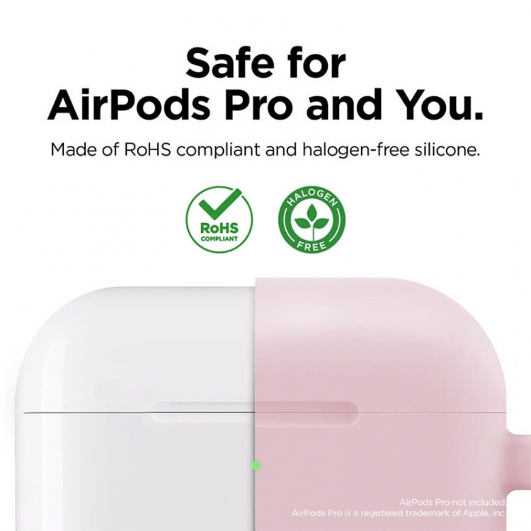 Elago Beskyttelsestaske til Airpod Pro med Karabin Rosa