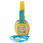 Emoji Høretelefoner On-Ear Junior 85db Emoji Blå/Gul