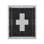 Flexson Vægbeslag SONOS AMP 4x Sort