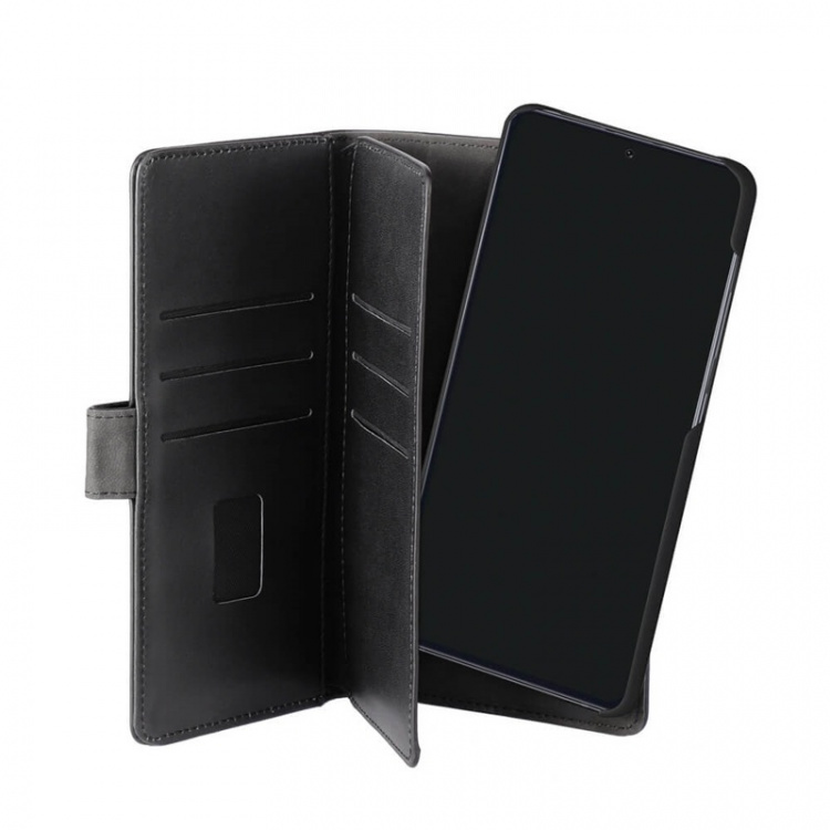 Gear Wallet 2-i-1 7 Kortrum Sort - Samsung S20 Plus