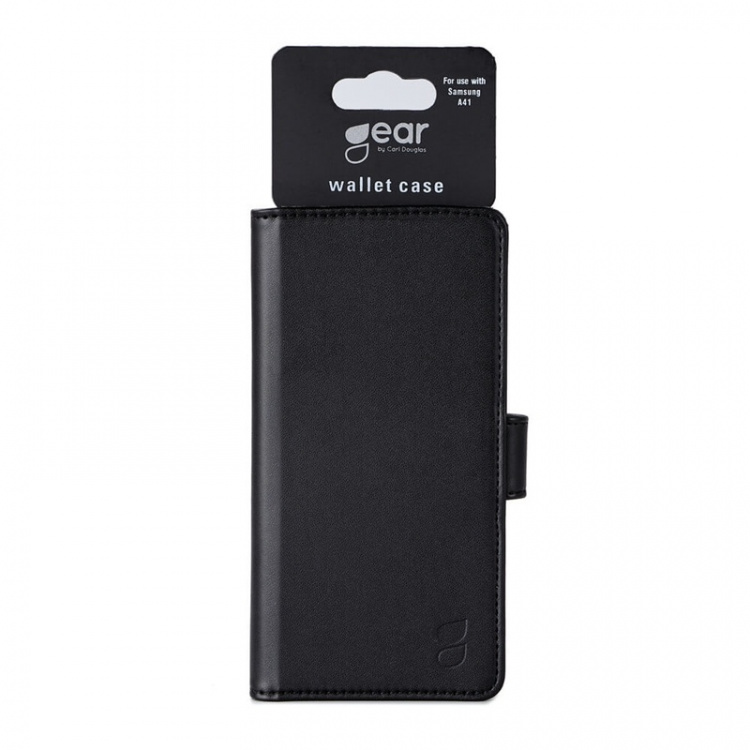 Gear Wallet Samsung A41 Sort