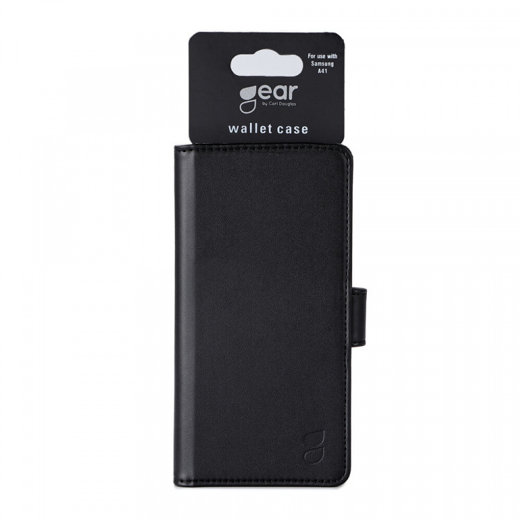 Gear Wallet Samsung A41 Sort