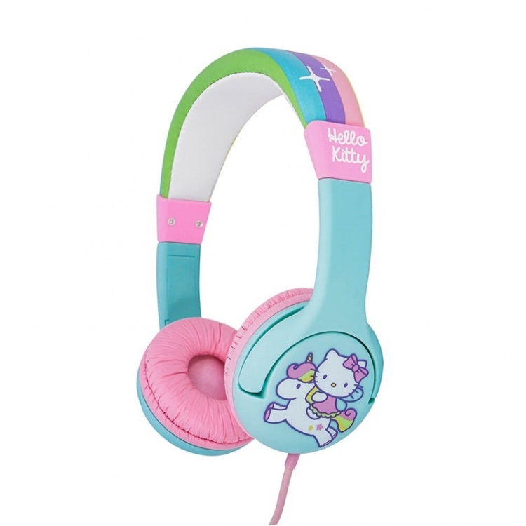 HELLO KITTY Høretelefoner On-Ear Junior 85db Hello Kitty Enhjørning HELLO KITTY Høretelefoner On-Ear Junior 85db Hello Kitty Enhjørning