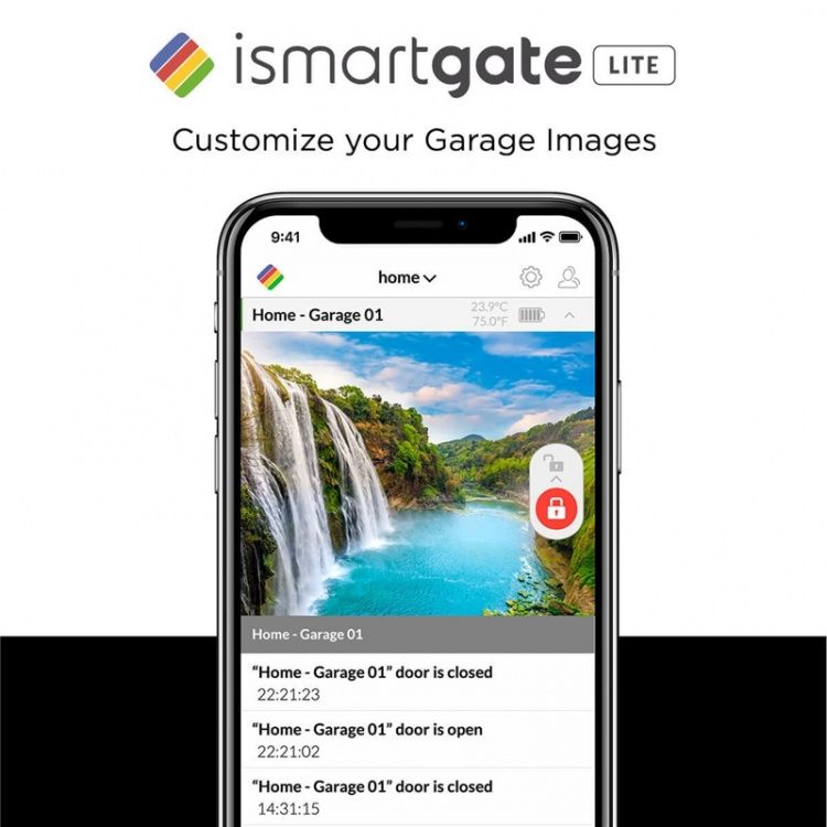 ISMARTGATE Garageåbner Lite 1 Garageport