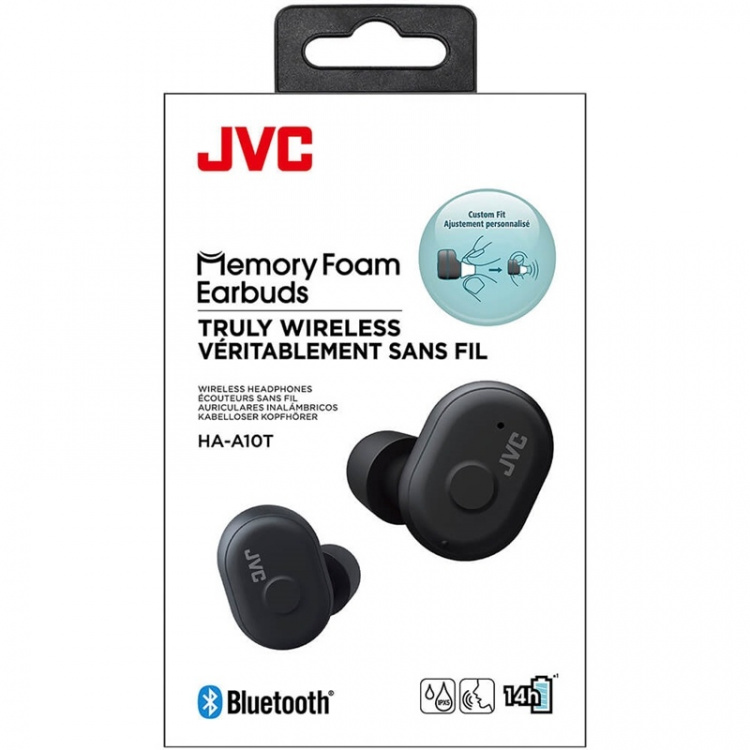 JVC Hovedtelefon HA-A10T True Wireless In-Ear Sort JVC Hovedtelefon HA-A10T True Wireless In-Ear Sort