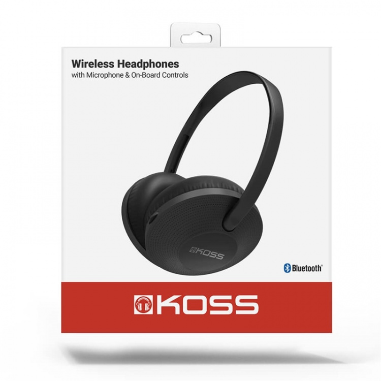 Koss Hovedtelefon On-Ear KPH7 Trådløs Mic Sort