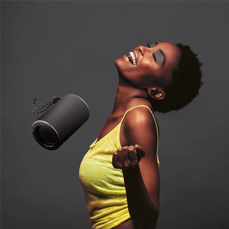 LEDWOOD Højttaler og Hovedtelefon T9 2in1 Højttaler og TWS Sort