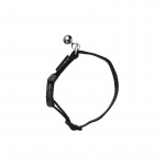 Minifinder Kattehalsbånd til Atto Sort med Klokke