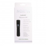 North Lommelygte 700 Lumen Zoom Sort Aviation Aluminium 7W