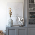 NORTH Bordblæser 30 cm Satin Chrome