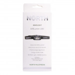 North Pandelampe 120 Lumen Sort ca 65m Sensorkontrol