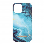 Onsala COLLECTION Mobil Cover Soft Blue Sea Marble iPhone 12 / 12 Pro