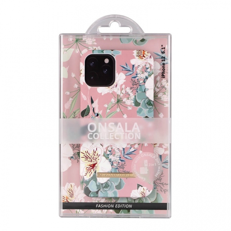 Onsala COLLECTION Mobil Cover Soft Clove Flower iPhone 12 / 12 Pro