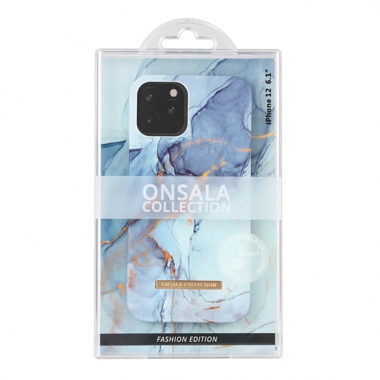 Onsala COLLECTION Mobil Cover Soft Gredelin Marble iPhone 12 / 12 Pro