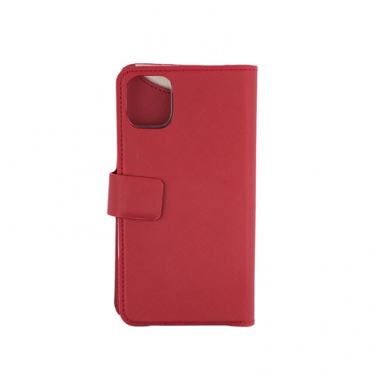 Onsala Wallet iPhone 12 Mini Saffiano Red