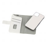 Onsala Wallet iPhone 12 Mini Saffiano White
