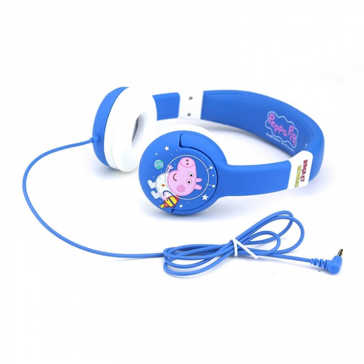 Peppa Pig Høretelefoner On-Ear Junior 85db George Rocket Peppa Pig Høretelefoner On-Ear Junior 85db George Rocket