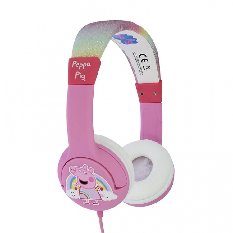 Peppa Pig Høretelefoner On-Ear Junior 85db Gurli Gris Peppa Pig Høretelefoner On-Ear Junior 85db Gurli Gris