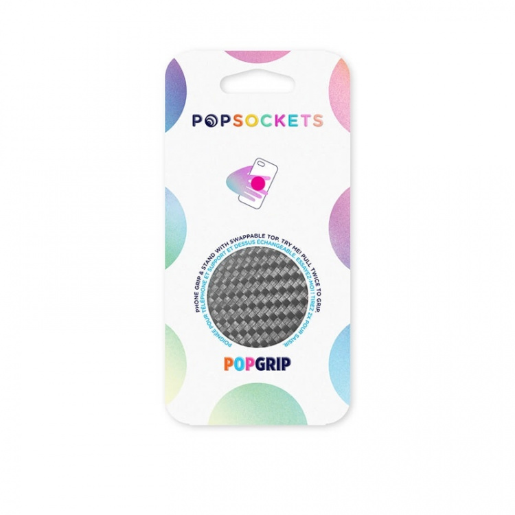 PopSockets PopGrip Carbonite Weave