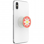 PopSockets PopGrip PREMIUM Enamel Quaint Daisy Coral