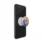 PopSockets PopGrip PREMIUM Enamel Ride The Wave Coral