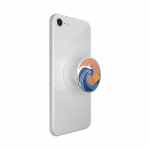 PopSockets PopGrip PREMIUM Enamel Ride The Wave Coral