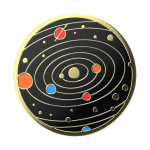 PopSockets PopGrip PREMIUM Enamel Solar flare Black