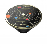 PopSockets PopGrip PREMIUM Enamel Solar flare Black