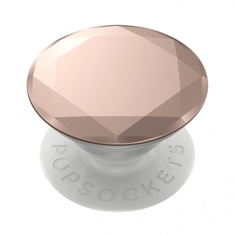 POPSOCKETS Metallic Diamond Rose Gold Aftageligt Greb m. Standerfunktion Premium