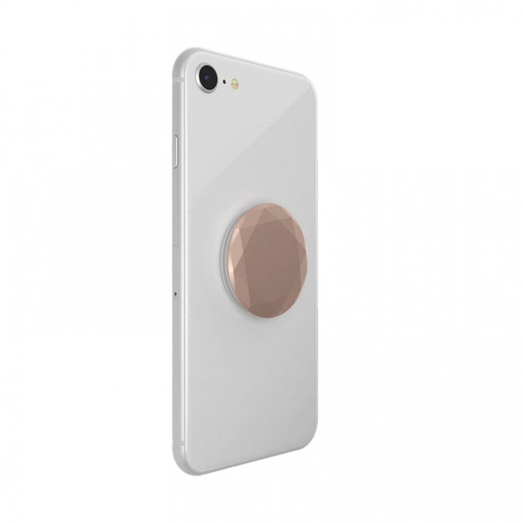 POPSOCKETS Metallic Diamond Rose Gold Aftageligt Greb m. Standerfunktion Premium
