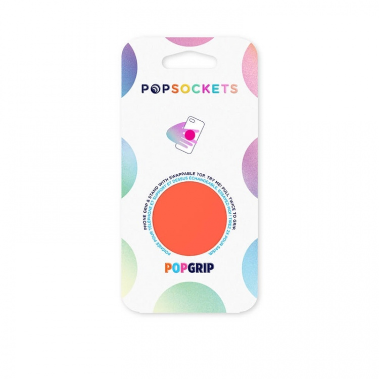 PopSockets PopGrip Neon Electric Orange